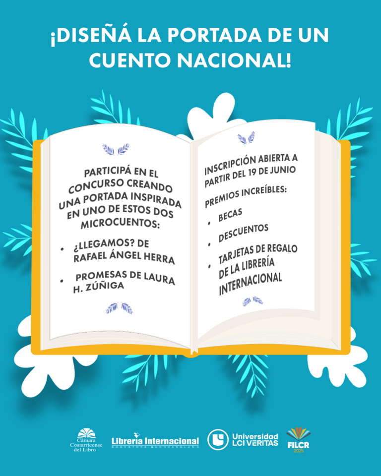 Concurso de portadas premiará el talento visual en la Feria Internacional del Libro de Costa Rica 2025